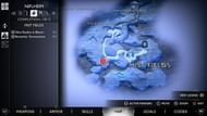 Location of the only gravestone in the Niflheim region of God of War Ragnarok (Image via Santa Monica Studio)